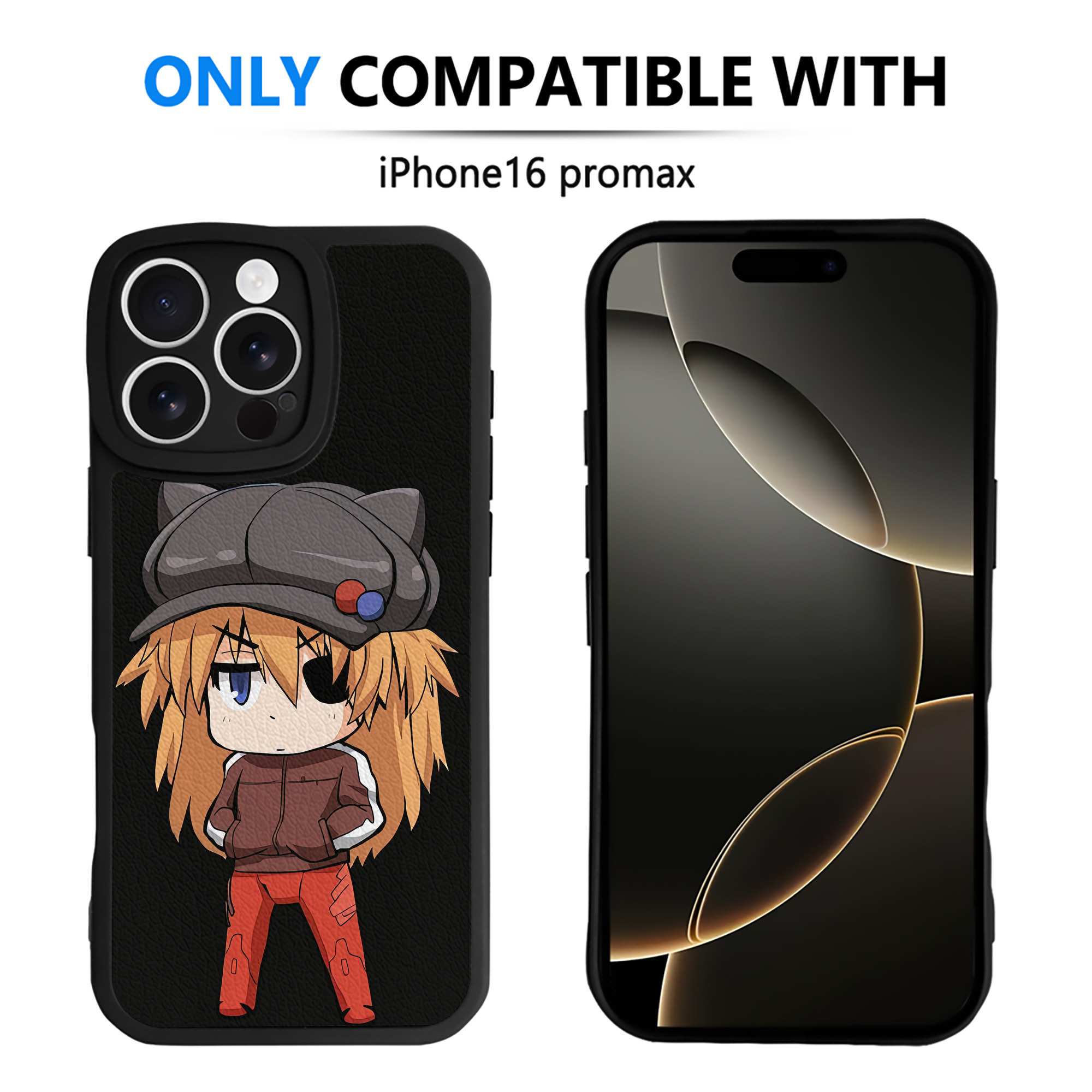 （画像用） EVA 新世紀エヴァンゲリオン 【iPhone 16シリーズ対応】シリコンスマホケース（レザー調） 材質：シリコン